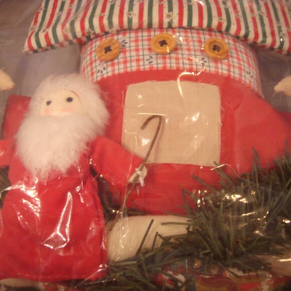 Vintage Holiday Christmas Noah’s Ark Large Wreath UNBELIEVABLE SO RARE BNIB - Picture 4 of 12